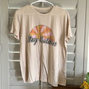 Show me your Mumu T shirt. Size M. Lightly worn.
